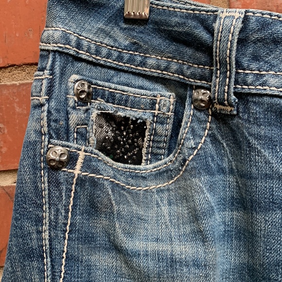 Miss Me boot cut jeans Dark 13 color - Picture 2 of 9